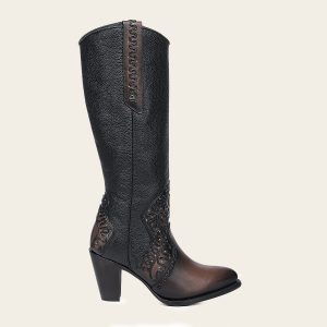 Bota casual en piel genuina para dama