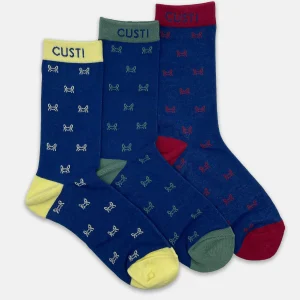 Pack 3 Calcetines Cangrejito Unicolor